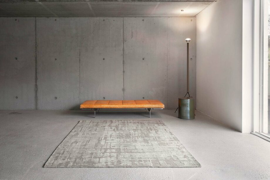 Louis De Poortere tapijt LX 9197 Structures Baobab Dry Beige interior 1
