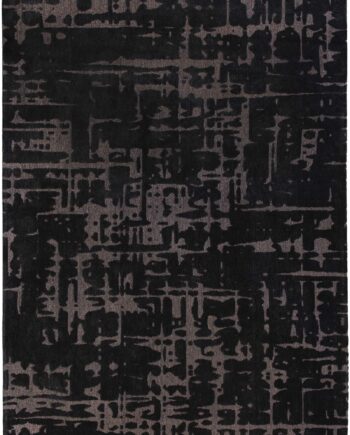 Louis De Poortere tapijt, Structures Black Water 9200, Baobab design
