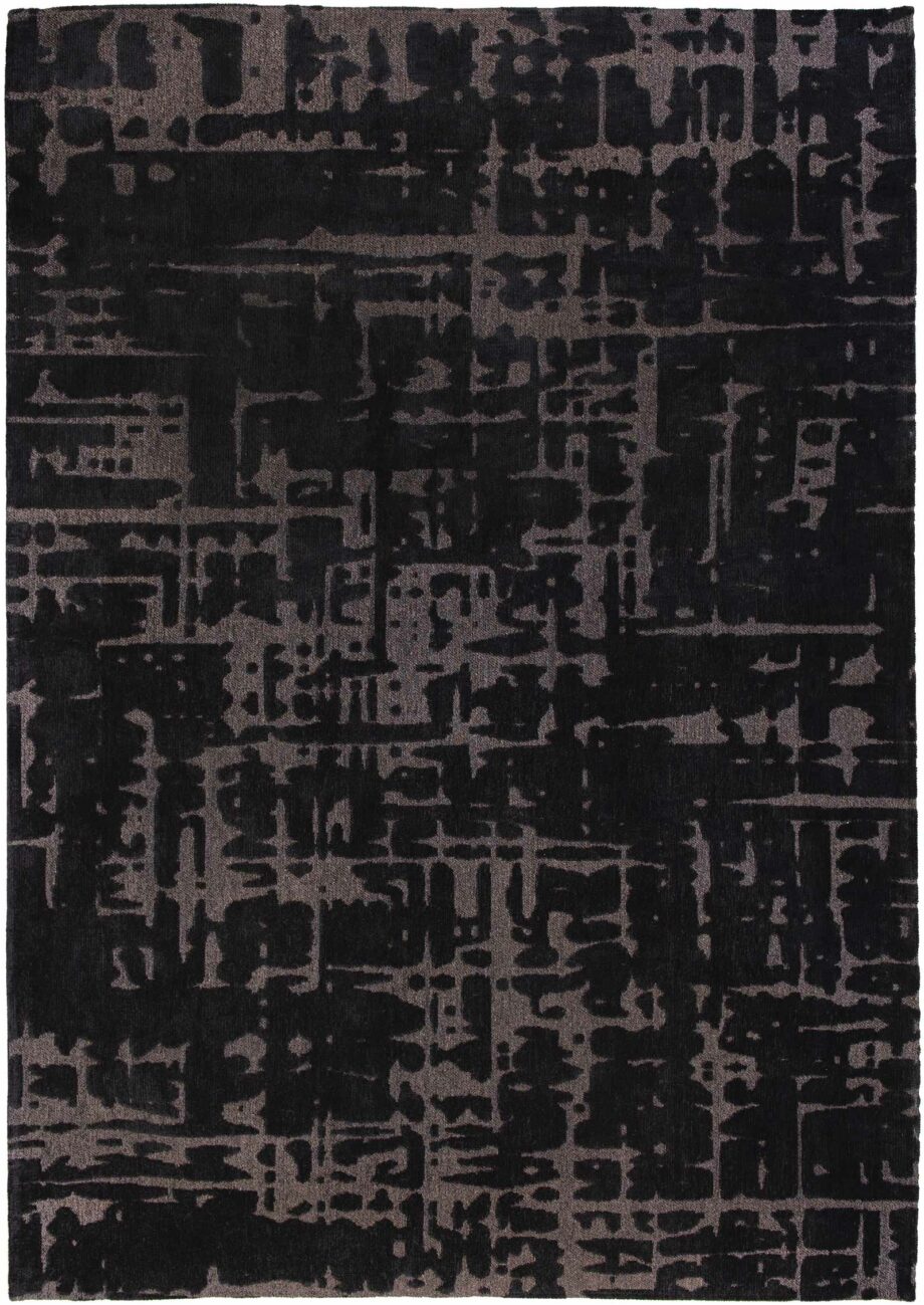 Louis De Poortere tapijt, Structures Black Water 9200, Baobab design