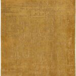 Louis De Poortere tapijt, Structures Madagascar Gold 9201, Baobab design