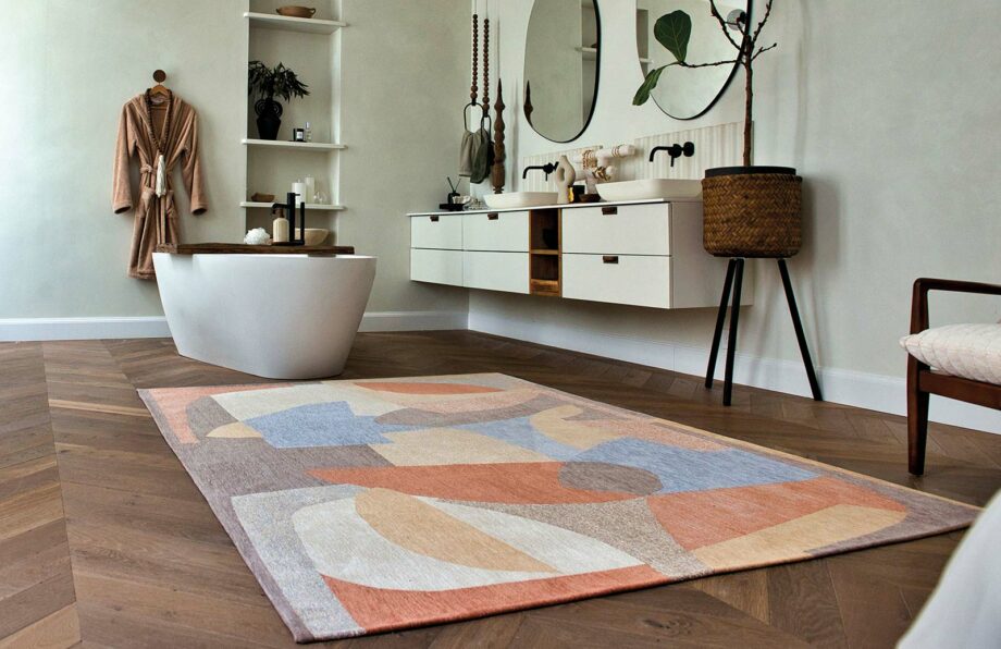 Louis De Poortere tapis Gallery Shapes 9370 Secret interior 1