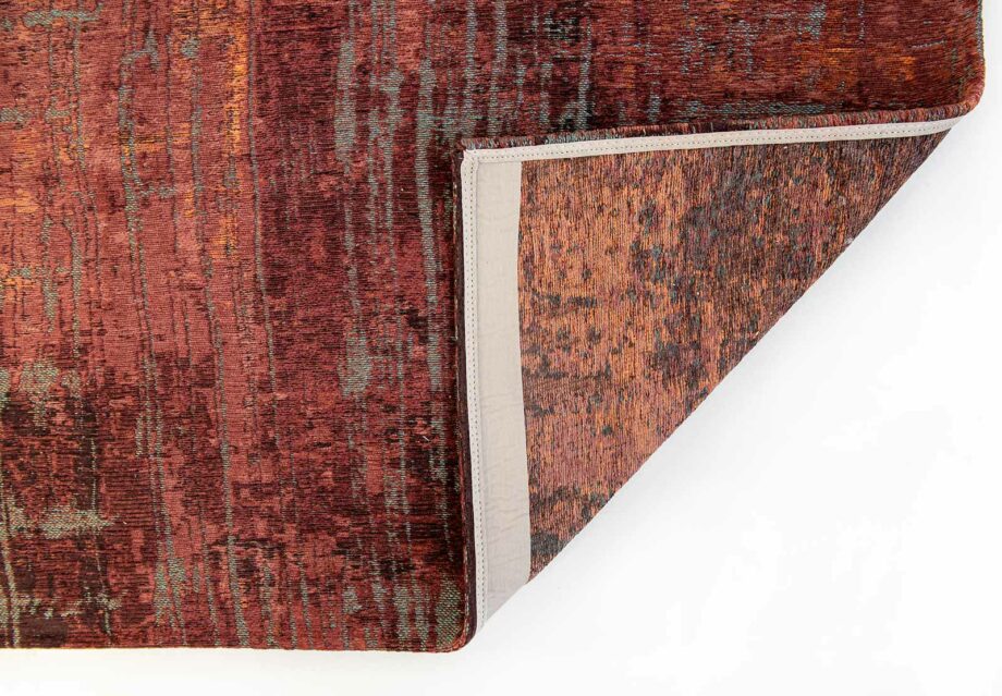 Louis De Poortere tapis LX 9125 Atlantic Streaks Nassau Red back