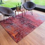 Louis De Poortere tapis LX 9125 Atlantic Streaks Nassau Red interior 1