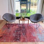 Louis De Poortere tapis LX 9125 Atlantic Streaks Nassau Red interior 4