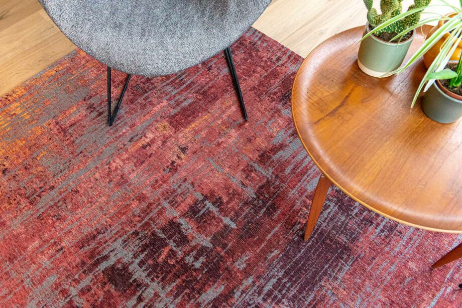 Louis De Poortere tapis LX 9125 Atlantic Streaks Nassau Red interior 6