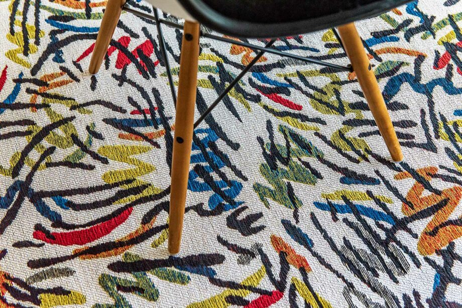 Louis De Poortere tapis LX 9144 Gallery Graffito Street Graph interior 3