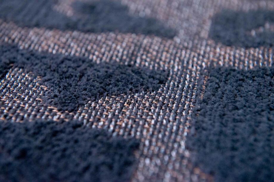 Louis De Poortere tapis LX 9200 Structures Baobab Black Water zoom 1