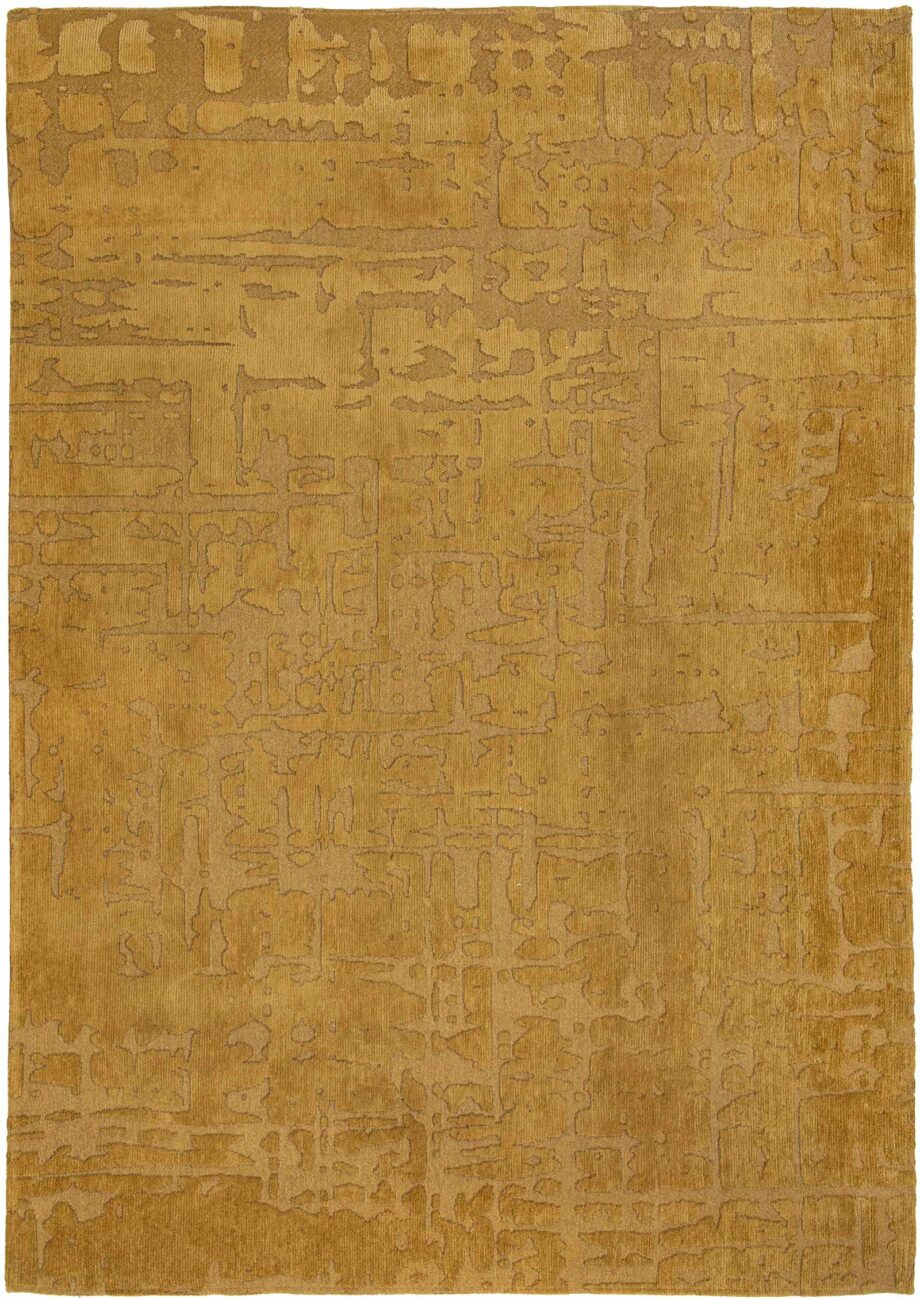 Louis De Poortere tapis LX 9201 Structures Baobab Madagascar Gold