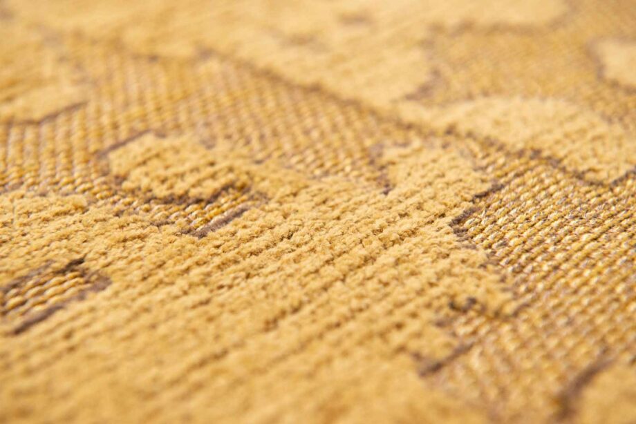 Louis De Poortere tapis LX 9201 Structures Baobab Madagascar Gold zoom 1