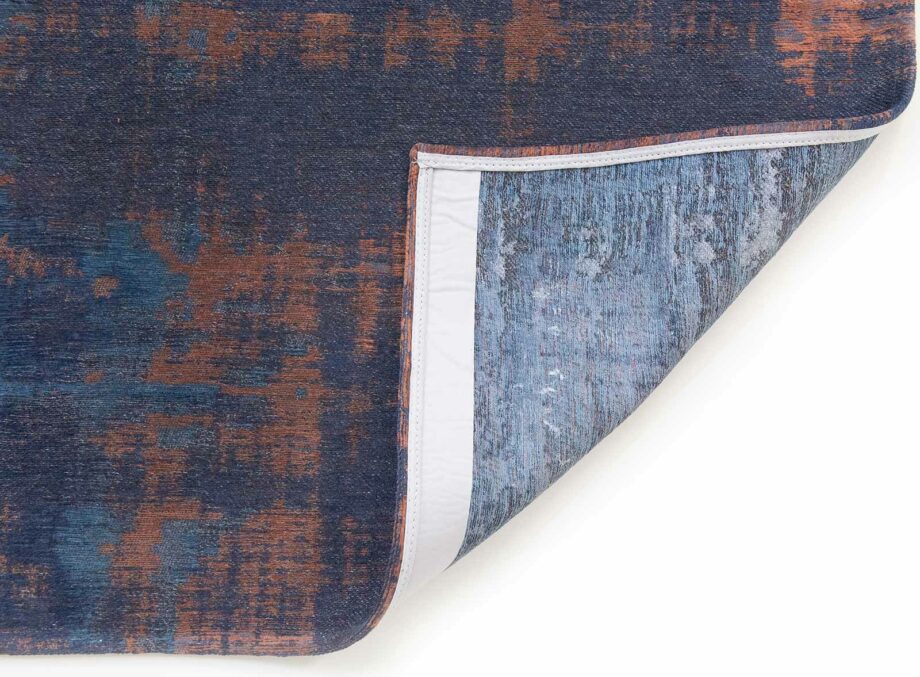 Louis De Poortere tapis LX 9211 Atlantic Venetian Dust Sunset Blue back