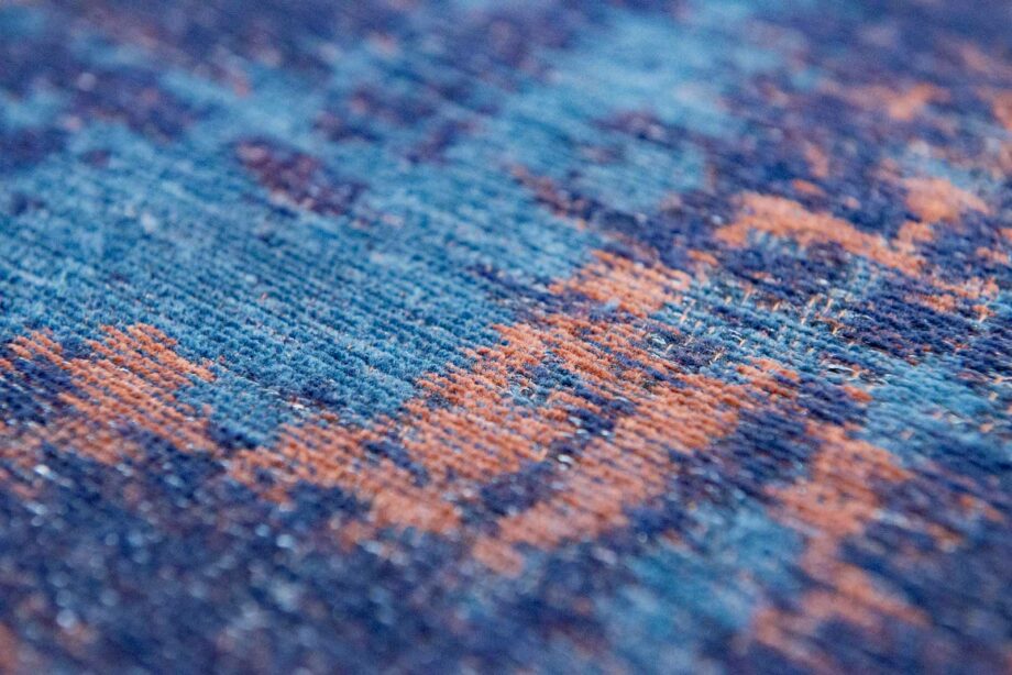 Louis De Poortere tapis LX 9211 Atlantic Venetian Dust Sunset Blue zoom 1