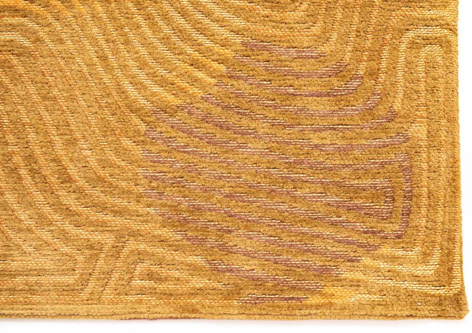 Louis De Poortere tapis LX 9226 Meditation Coral Jelly Gold corner