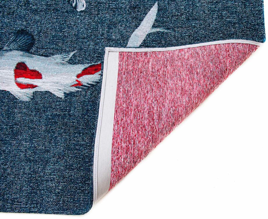 Louis De Poortere tapis Pop 9390 Japanese Pond back