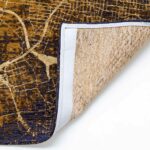 Louis De Poortere Teppich, Cities Gatsby Gold 9315, New York design