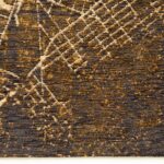 Louis De Poortere Teppich, Cities Gatsby Gold 9315, New York design
