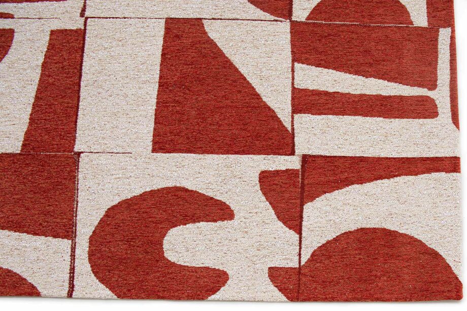Louis De Poortere Teppich, Craft Rust 9364, Papercut design
