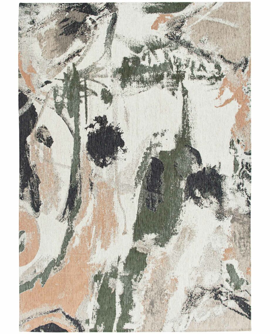 Louis De Poortere Teppich, Gallery Indian Rice 9393, Fresque design