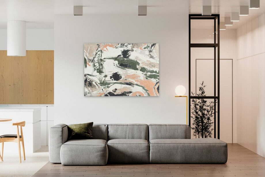 Louis De Poortere Teppich, Gallery Indian Rice 9393, Fresque design