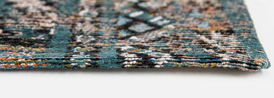 Louis De Poortere teppich LX 9110 Antiquarian Kilim Zemmuri Blue side