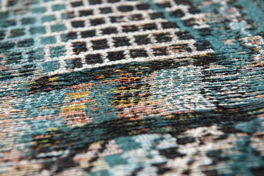 Louis De Poortere teppich LX 9110 Antiquarian Kilim Zemmuri Blue zoom 2