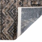 Louis De Poortere teppich LX 9113 Antiquarian Kilim Black Rabat back