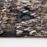 Louis De Poortere teppich LX 9113 Antiquarian Kilim Black Rabat side