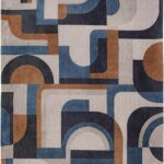 Louis De Poortere teppich LX 9196 Nuance Module Camel Blue