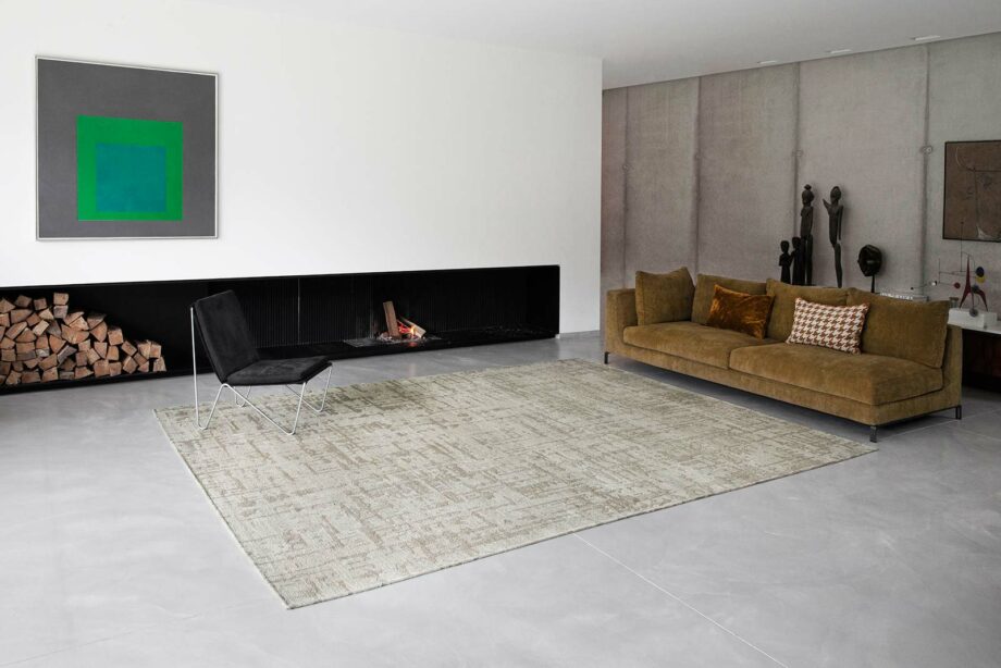 Louis De Poortere teppich LX 9197 Structures Baobab Dry Beige interior 4