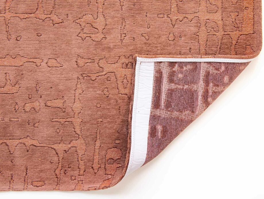Louis De Poortere teppich LX 9199 Structures Baobab Za Copper back