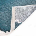 Louis De Poortere Teppich, Meditation Inkjet 9332, Lagoon design