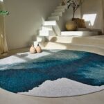 Louis De Poortere Teppich, Meditation Inkjet 9332, Lagoon design