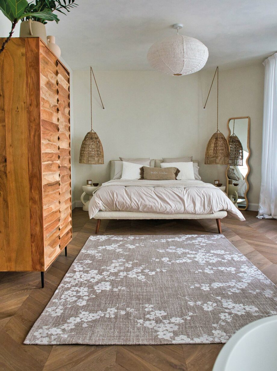 Louis De Poortere Teppich, Sakura Morning Mist 9373, Sakura design