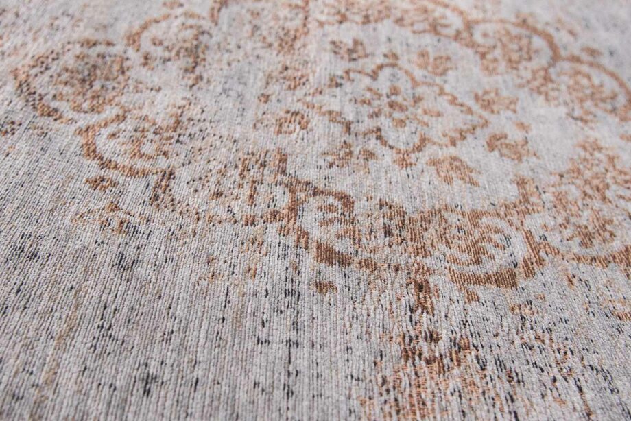 rugs Louis De Poortere LX8257 Fading World Medaillon Grey Ebony
