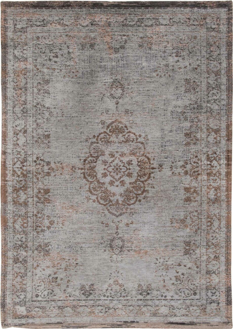 rugs Louis De Poortere LX8257 Fading World Medaillon Grey Ebony