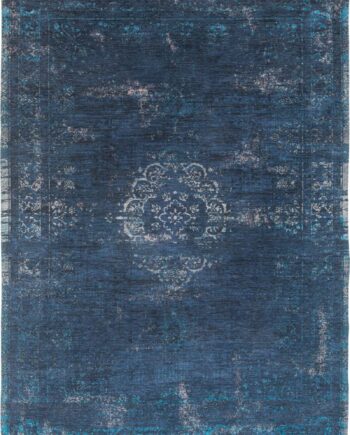 tapijt Louis De Poortere LX8254 Fading World Medaillon Blue Night