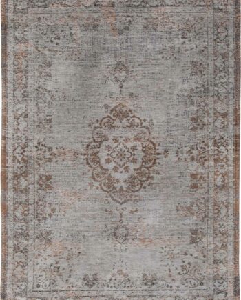 tapijt Louis De Poortere LX8257 Fading World Medaillon Grey Ebony