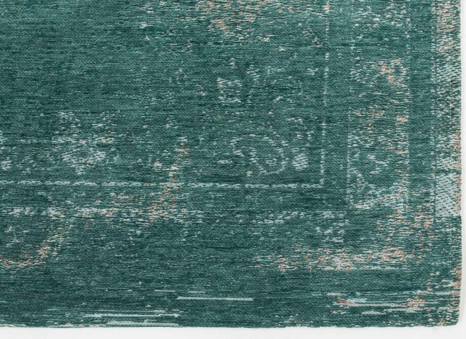 tapijt Louis De Poortere LX8258 Fading World Medaillon Jade corner