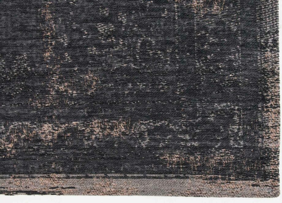 tapijt Louis De Poortere LX8263 Fading World Medaillon Mineral Black corner