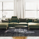 tapijt Louis De Poortere LX8263 Fading World Medaillon Mineral Black interior