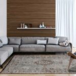 tapis Louis De Poortere LX8257 Fading World Medaillon Grey Ebony interior