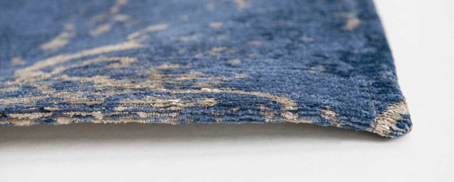 tapis Louis De Poortere LX8629 Mad Men Cracks Abyss Blue side