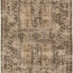 tapis Louis De Poortere LX8720 Antiquarian Antique Hadschlu Agha Old Gold