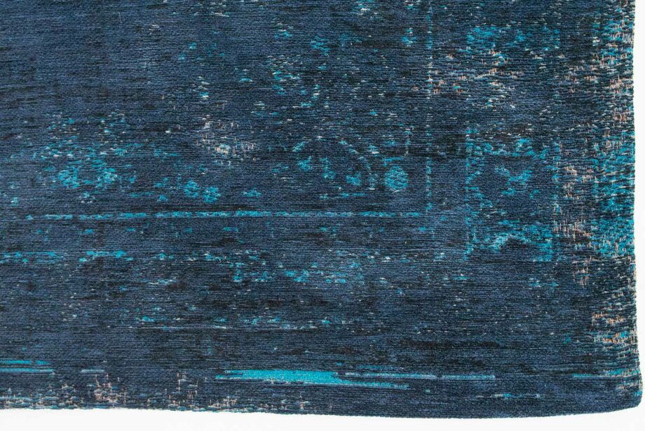 teppich Louis De Poortere LX 8254 Fading World Medaillon Blue Night corner