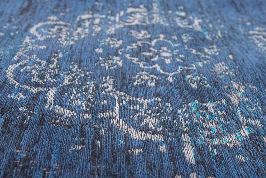 teppich Louis De Poortere LX 8254 Fading World Medaillon Blue Night zoom