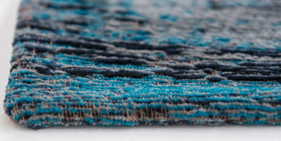 teppich Louis De Poortere LX 8255 Fading World Medaillon Grey Turquoise side