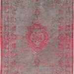 teppich Louis De Poortere LX 8261 Fading World Medaillon Pink Flash