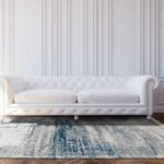 teppich Louis De Poortere LX 8421 Mad Men Griff Bronx Azurite interior 2