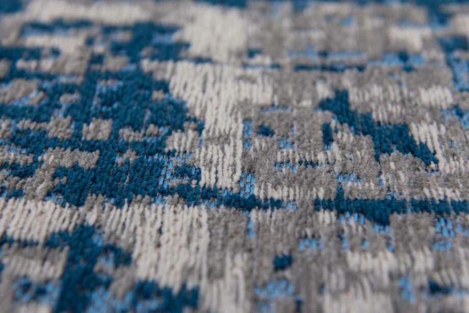 teppich Louis De Poortere LX 8421 Mad Men Griff Bronx Azurite zoom