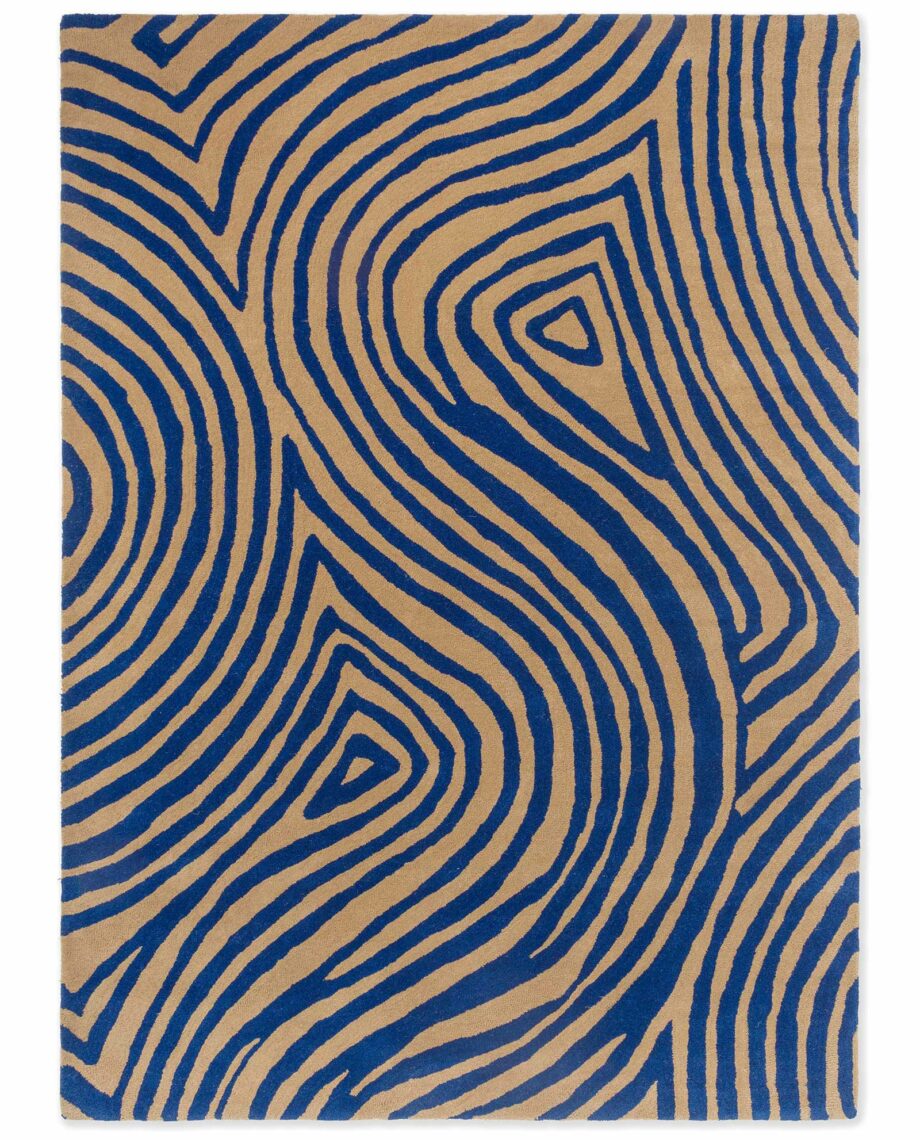 Brink & Campman Rug, Decor Groove Electric Blue 97708