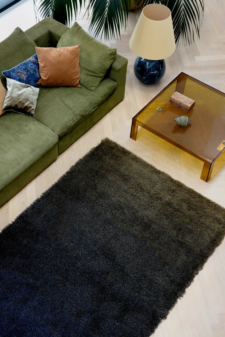 Brink & Campman Rug, Shade High Brass Indigo 11908
